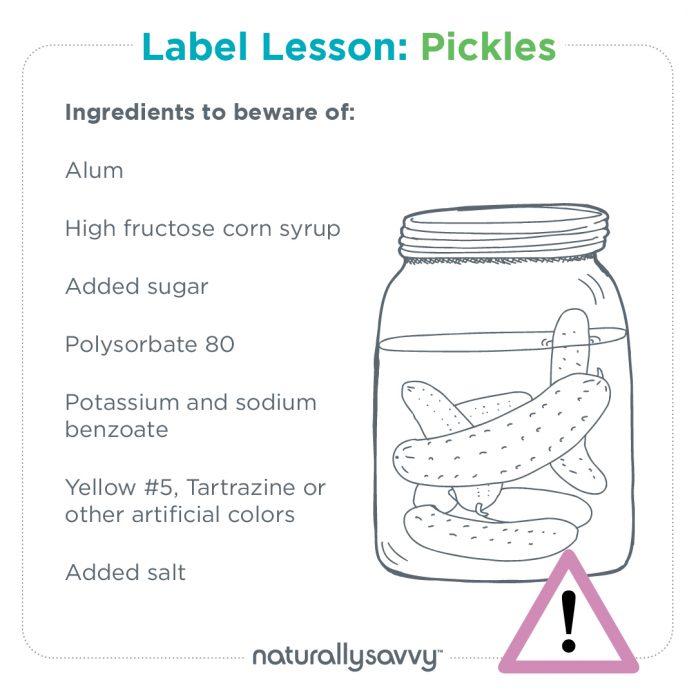 Label Lesson Pickles