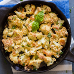Almond-Crusted Cauliflower Almond-Crusted Cauliflower