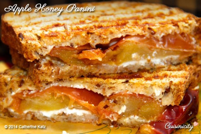 Apple Honey Panini 2