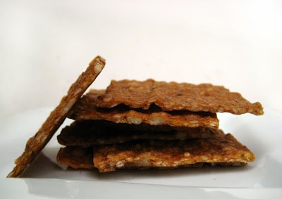 Banana Flax Crackers 