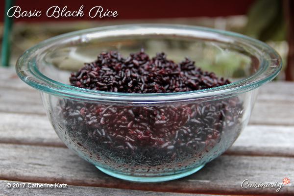 Back to Basis: Black Rice 2