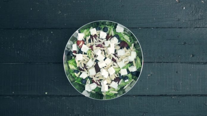 Bright Berry Massaged Kale Salad