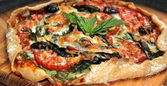 Tomato, Olive, and Basil Galette (Pizza) Recipe 