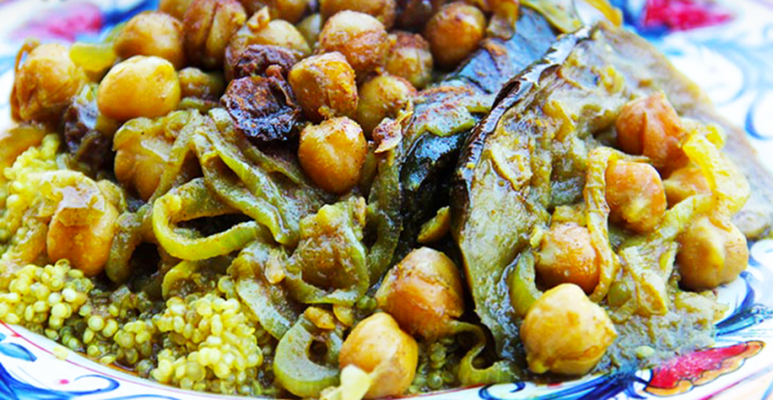 Moroccan Eggplant and Chickpea Casserole Recipe 