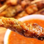 Chicken Satay Recipe with Spicy Peanut Dipping Sauce Chicken Satay Recipe with Spicy Peanut Dipping Sauce