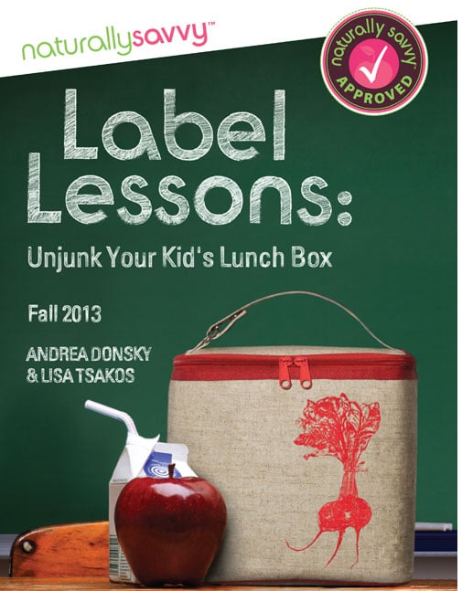 References for Label Lessons 2: Unjunk Your Kids Lunchbox