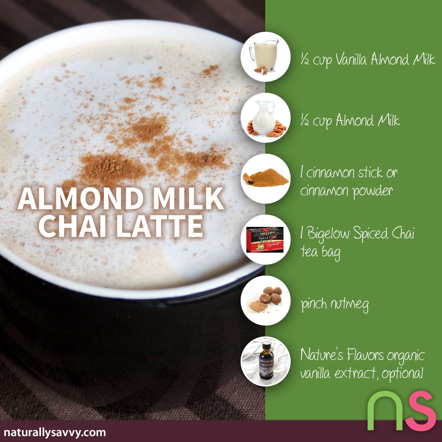 can you make a chai latte with almond milk