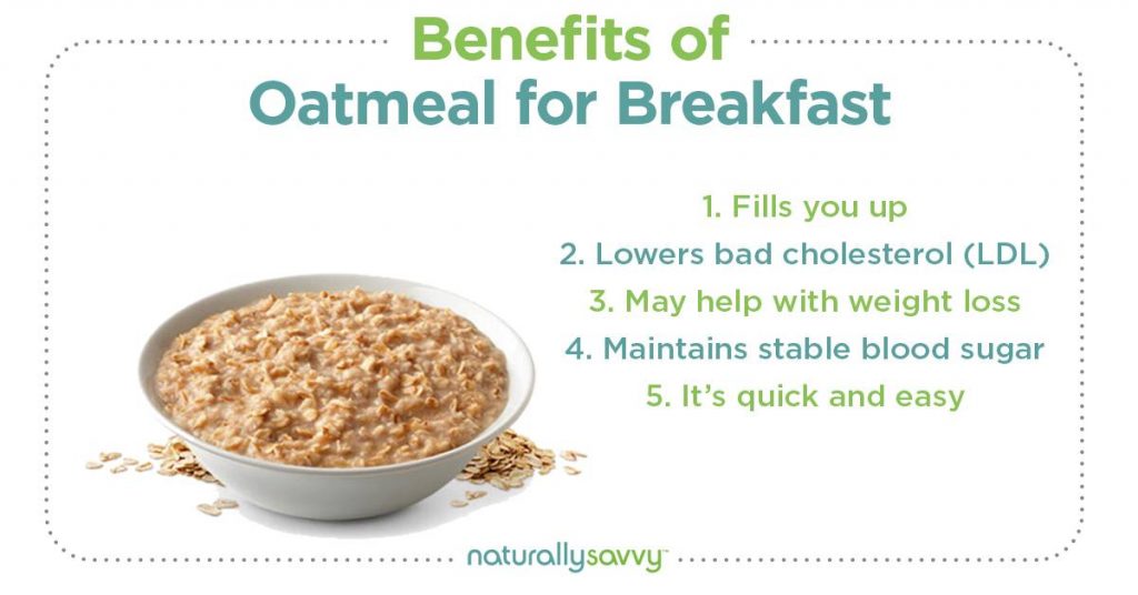 benefits of eating oatmeal