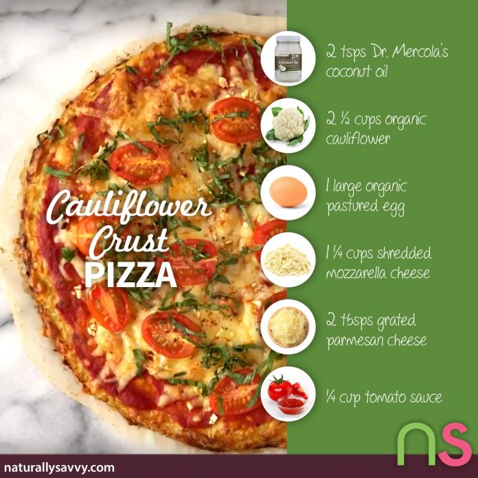 Cauliflower Crust Pizza 