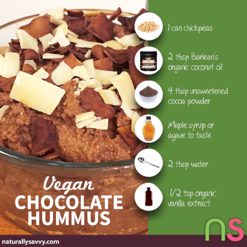 Vegan Chocolate Hummus Recipe 2