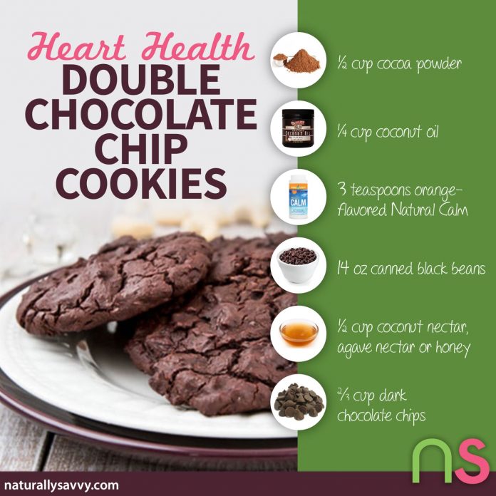 Heart Health Double-Chocolate-Chip Cookies 