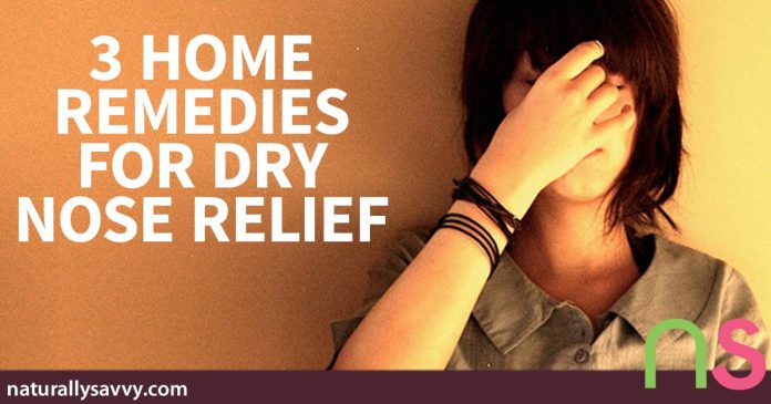 3 Home Remedies for Dry Nose Relief 