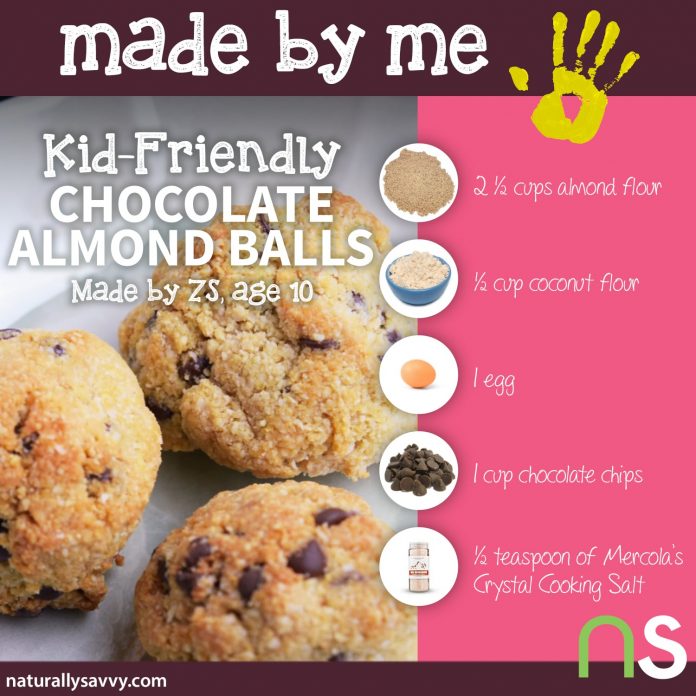 Made by Me: Chocolate Almond Balls Recipe 1