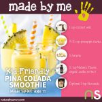 Made by Me: Piña Colada Smoothie Recipe Made by Me: Piña Colada Smoothie Recipe