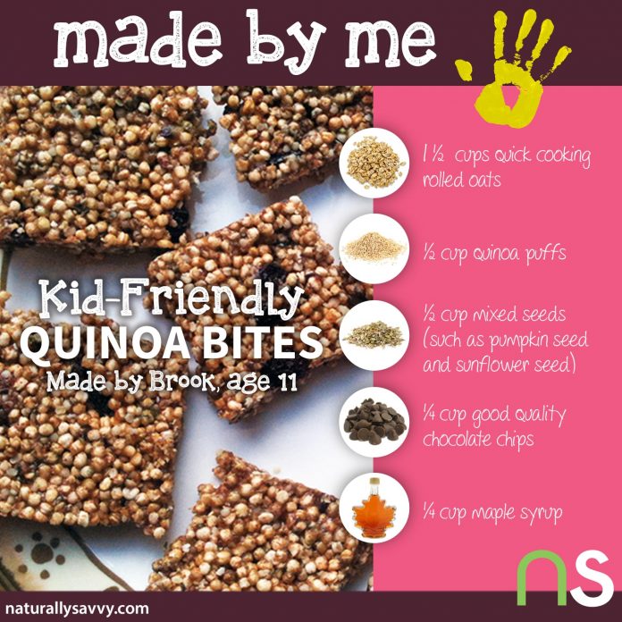 Made by Me: Quinoa Bites Recipe 