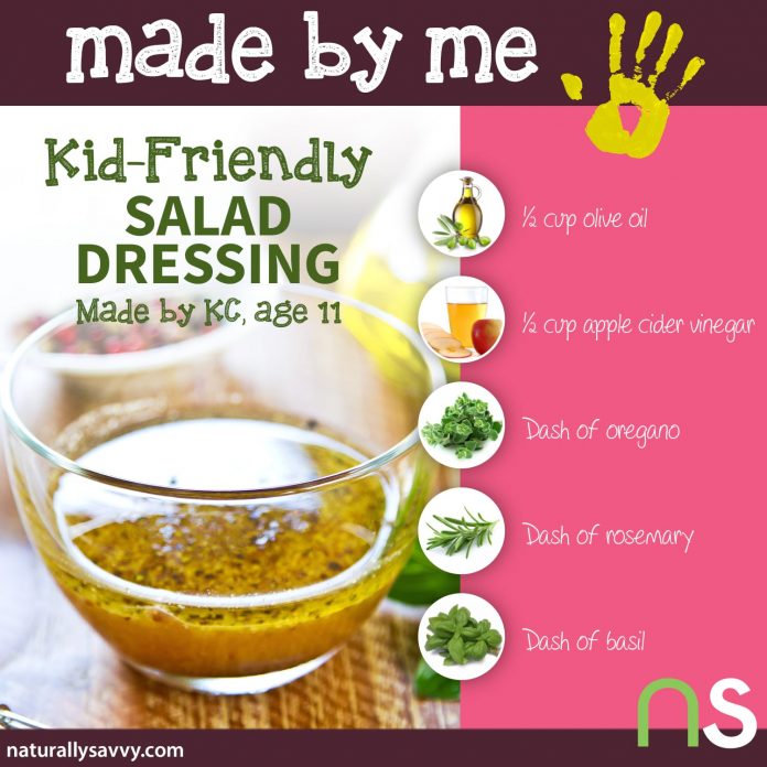 Made by Me: Kid-Friendly Salad Dressing 