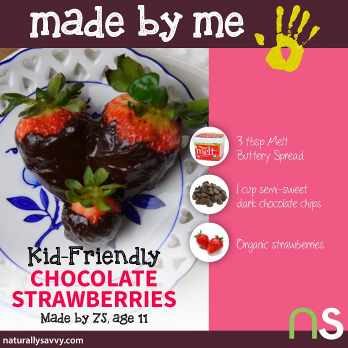 Made by Me: Kid-Friendly Chocolate-Dipped Strawberries Recipe 