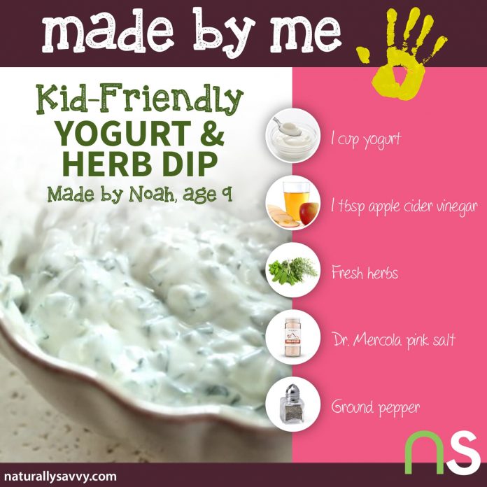 Made by Me: Creamy Veggie Dip 