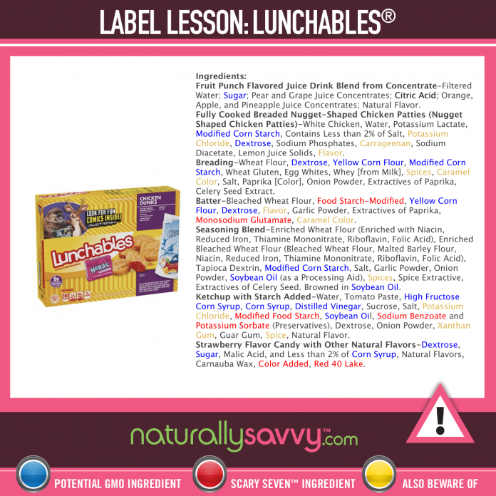 [Label Lesson] Lunchables 