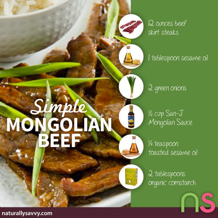 Simple Mongolian Beef Recipe 2