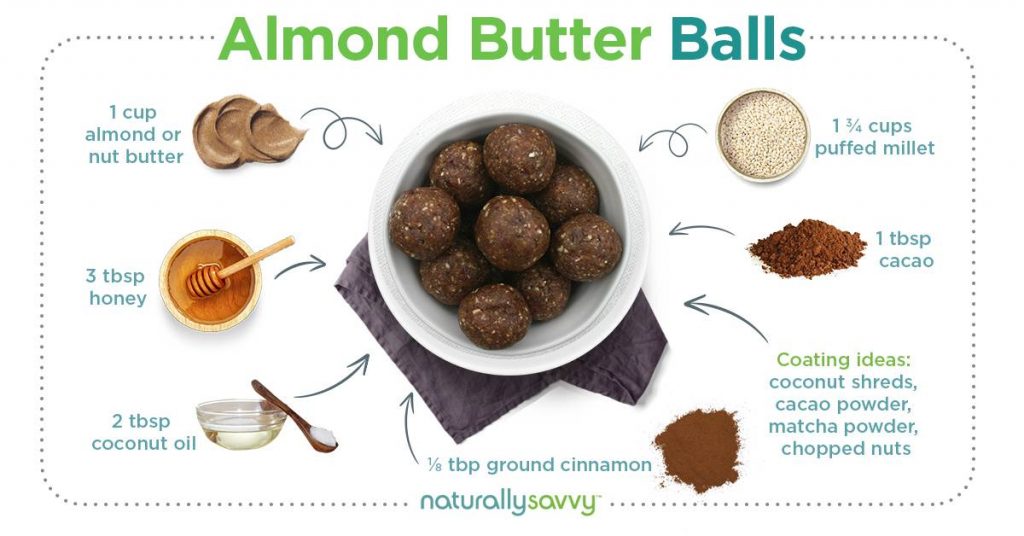 recipe almond butter balls