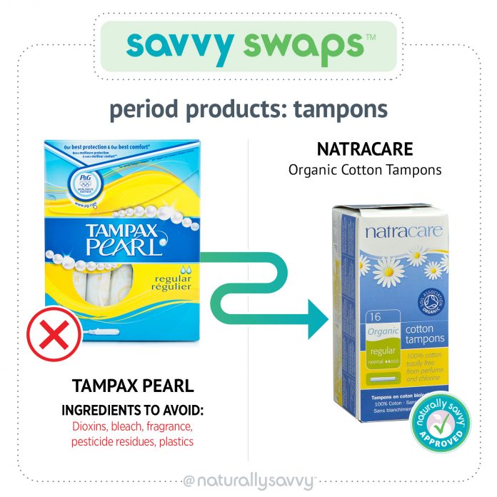 Savvy Swap Period Products Tampons