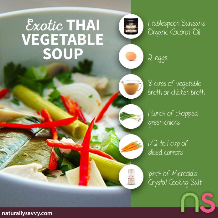 Exotic Thai Vegetable Soup Recipe 