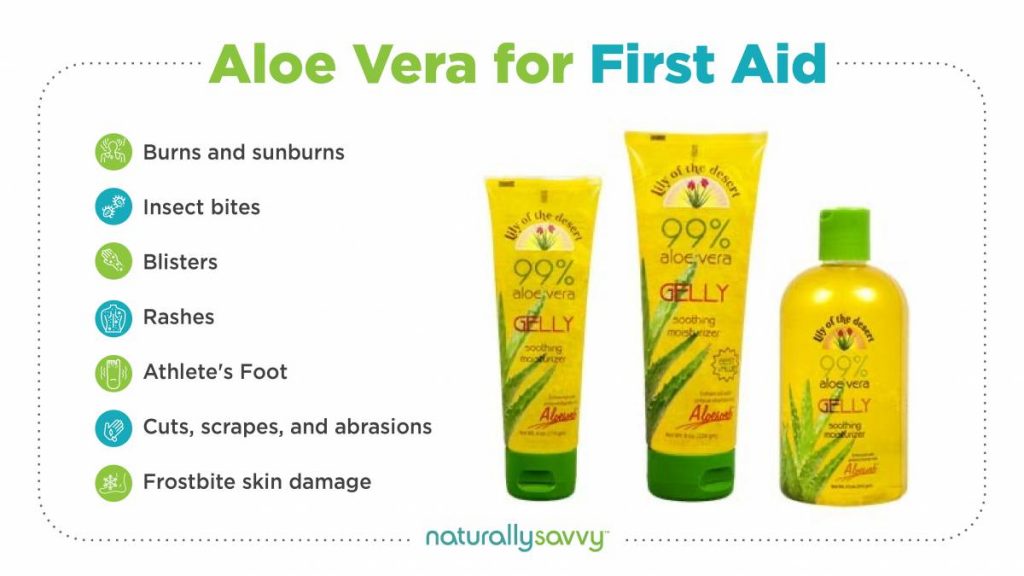 aloe vera for first aid