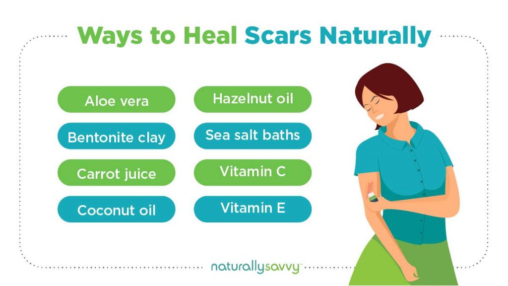 heal scars naturally
