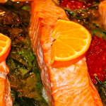 Orange Spinach Wild Salmon Recipe Orange Spinach Wild Salmon Recipe