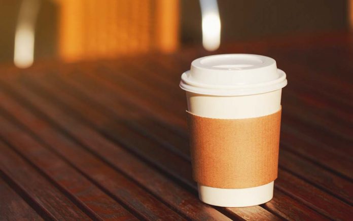 styrofoam coffee cups