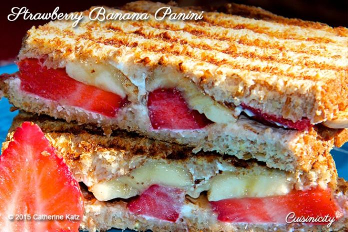 Strawberry Banana Panini Recipe 2