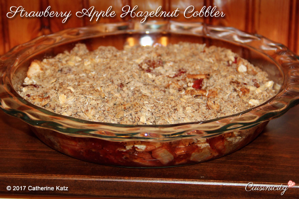 Strawberry Apple Hazelnut Cobbler 2