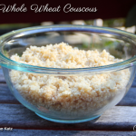 Back To Basics: Whole Wheat Couscous Back To Basics: Whole Wheat Couscous 2