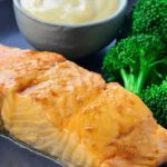 Asian Spiced Salmon Recipe with Wasabi Mayonnaise Asian Spiced Salmon Recipe with Wasabi Mayonnaise