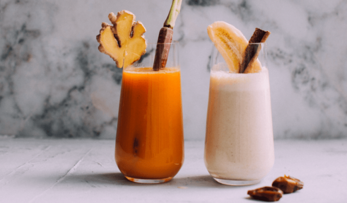 Battle of the Smoothies: Tahini-Date vs Carrot-Mango-Ginger? 