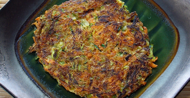 Carrot and Zucchini Pancakes Recipe 