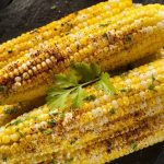 Grilled Corn on the Cob with Cilantro Lime Drizzle Grilled Corn on the Cob with Cilantro Lime Drizzle