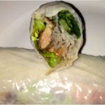 Green Tea Mushu Duck Rice Paper Rolls Green Tea Mushu Duck Rice Paper Rolls