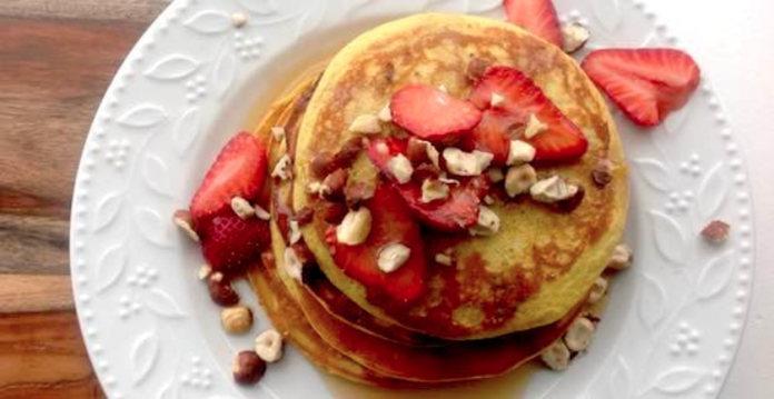 Fluffy Egg Banana Pancakes Recipe 