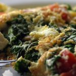 Scrambled Eggs Recipe with Green Onion, Mushroom, Kale and Tomato Scrambled Eggs Recipe with Green Onion, Mushroom, Kale and Tomato