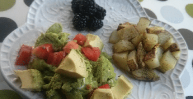 Green Eggs and Roasted Potatoes 