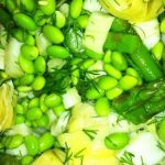 All Green Salad Recipe with Edamame and Asparagus All Green Salad Recipe with Edamame and Asparagus