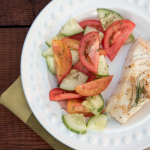 Wine-Baked Halibut Steaks With Mustard-Fennel Butter Wine-Baked Halibut Steaks With Mustard-Fennel Butter
