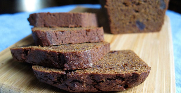 Pumpkin Bread Recipe with Molasses and Cranberries 