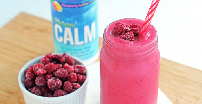 Calming Raspberry Cream Smoothie Recipe 