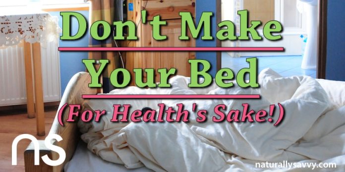 The Shocking Reason You Should Never Make Your Bed 