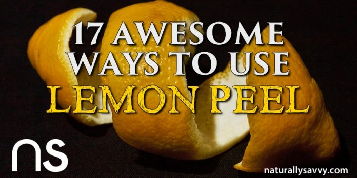 17 Awesome Ways to Use Lemon Peels 