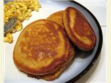 Pan Fried Blueberry Corn Fritters 