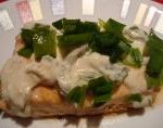 Baked Salmon (with Lime, Jalapeno Chive and Sour Cream Sauce) Baked Salmon (with Lime, Jalapeno Chive and Sour Cream Sauce)